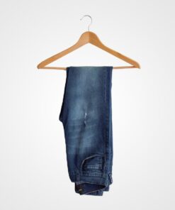Dark Blue Denim Jeans