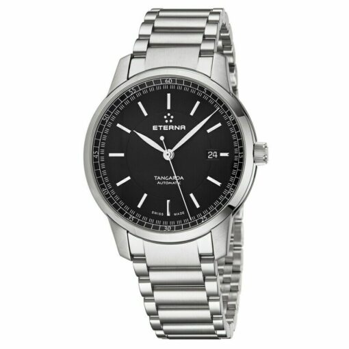 Eterna Tangaroa Automatic Herrenuhr Stahl Swiss Made 42 mm